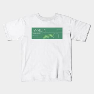 ANXIETY Label Kids T-Shirt